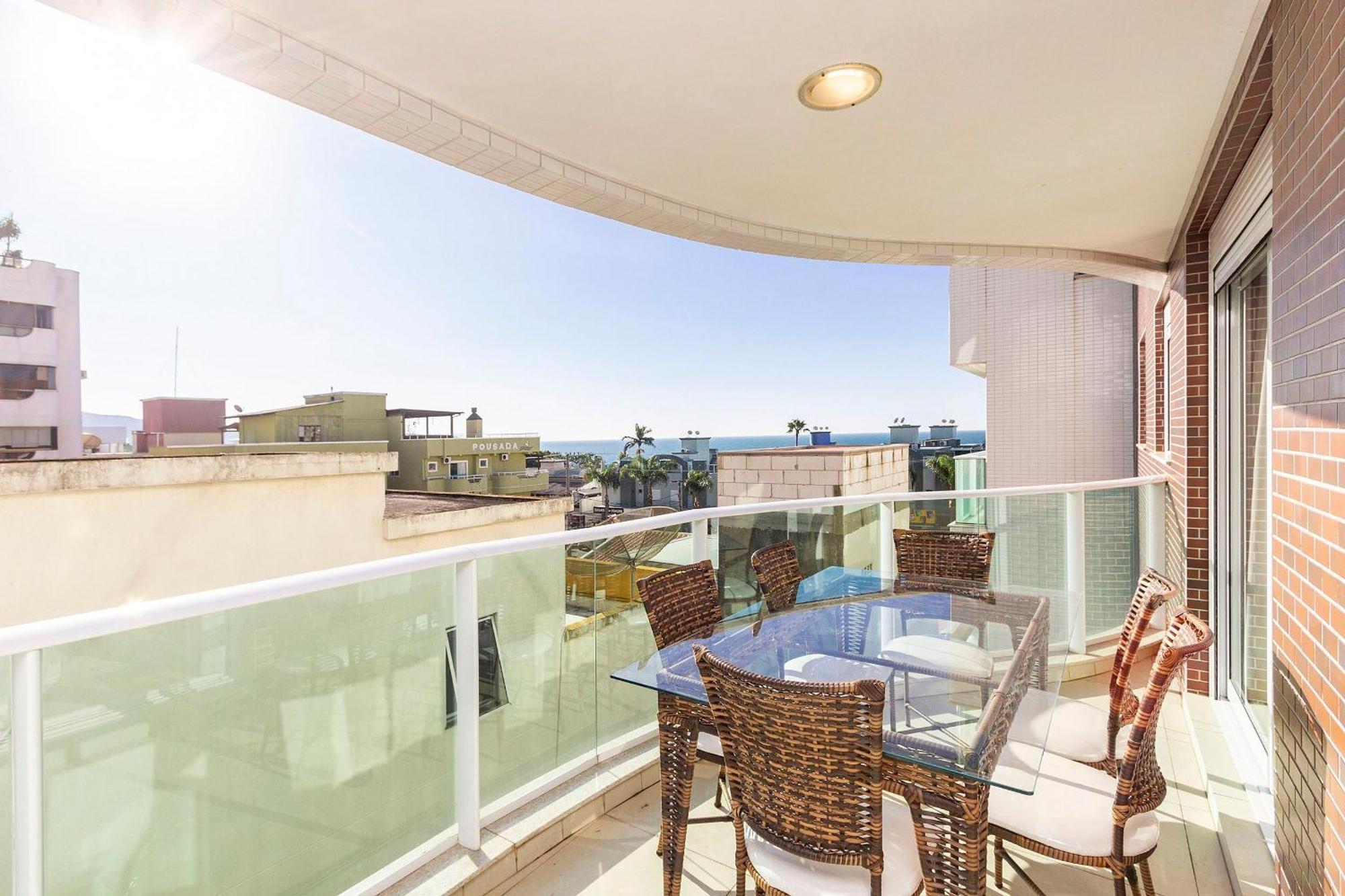 Boulevard 224D - Excelente Apartamento Em Condominio De Luxo No Centro De Bombinhas - Piscina - Jacuzzi - Academia - Portaria 24H. Buitenkant foto